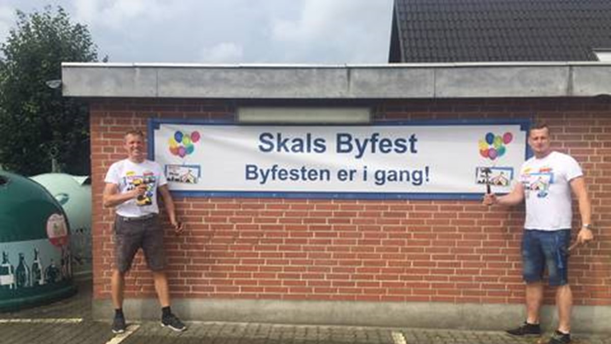 Skals Byfest Banner